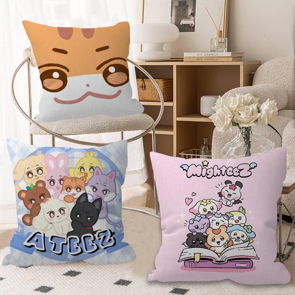 Kpop Group A-Ateez Pillowcase  - Home Textiles Group avis et prix