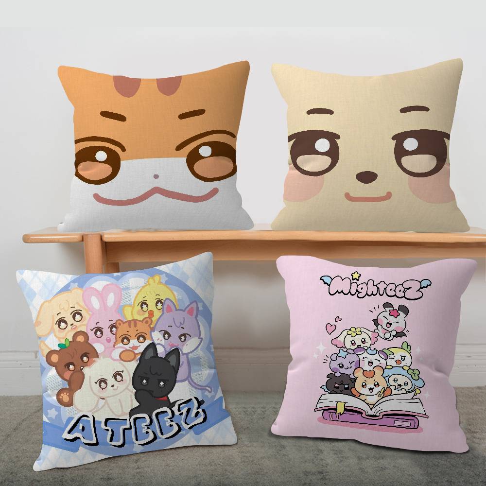 Kpop Group A-Ateez Pillowcase  - Home Textiles Group avis et prix