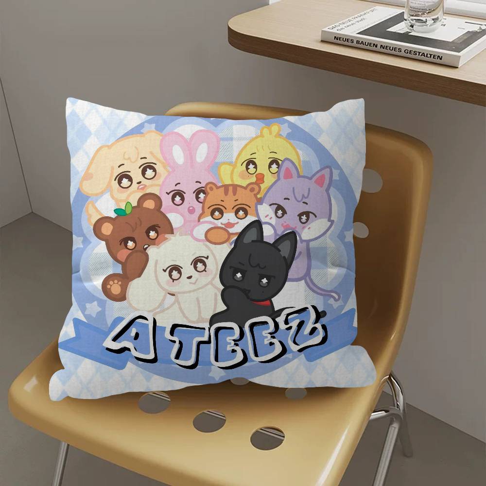 Kpop Group A-Ateez Pillowcase  - Home Textiles Group avis et prix