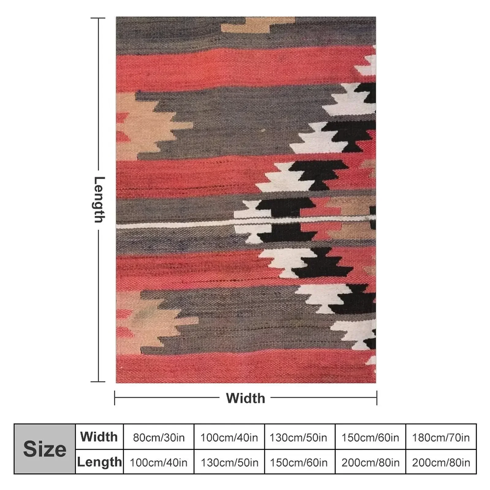 Geometric Vintage Turkish Kili - Home Textiles Classic Fashion avis et prix
