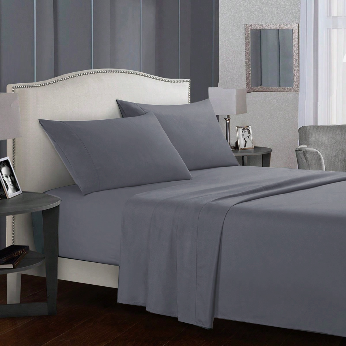 3/4pcs Solid Beding Set, Water - Bed Sheet Microfiber avis et prix