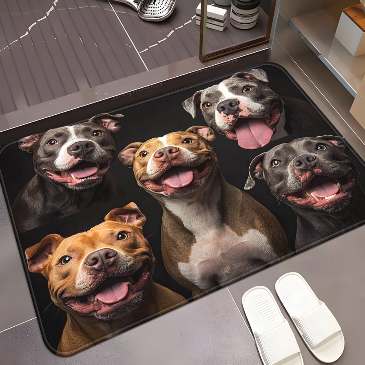Group of Dogs Welcome Doormat  - Home Textiles Group avis et prix