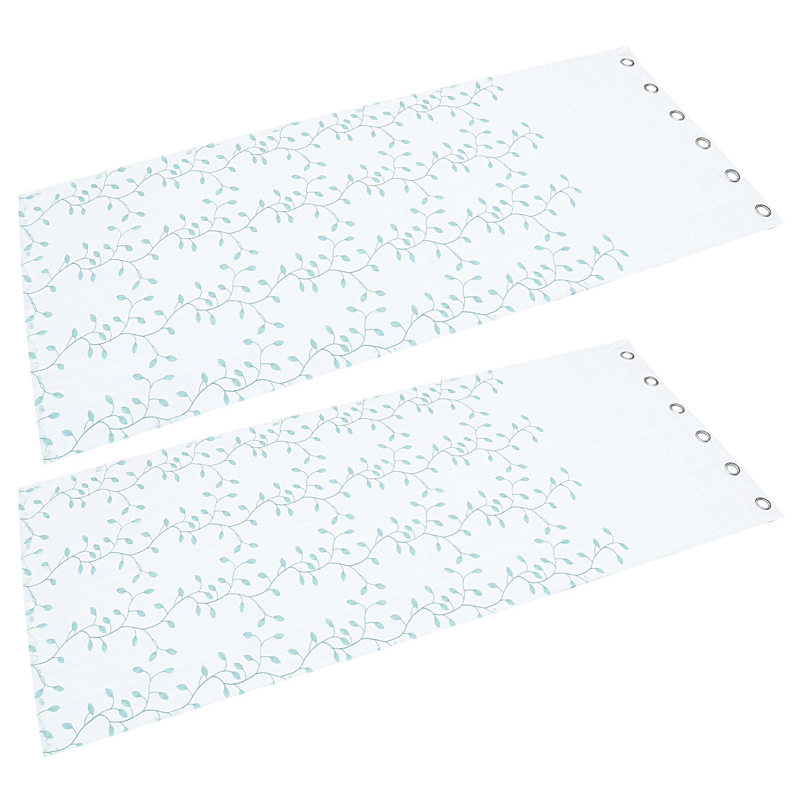 2Pcs Window Curtains Leaf Gauz - Curtain Sheer Voile avis et prix