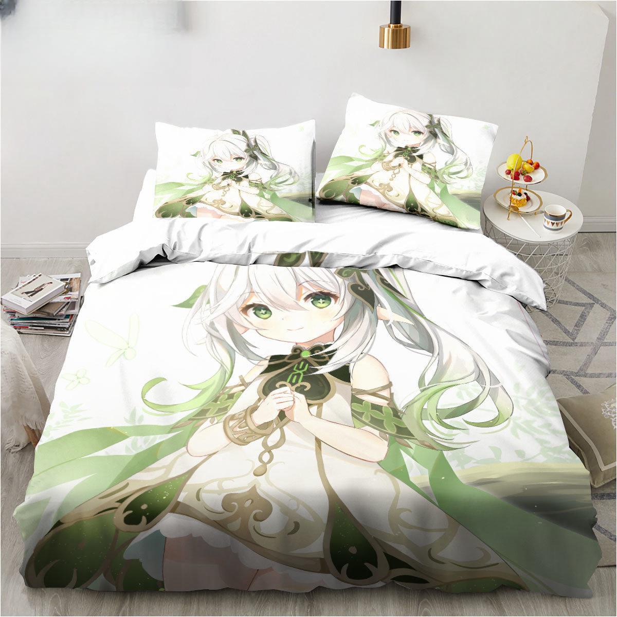 New Genshin Impact Nahida Kawa - Bed Sheet Microfiber avis et prix