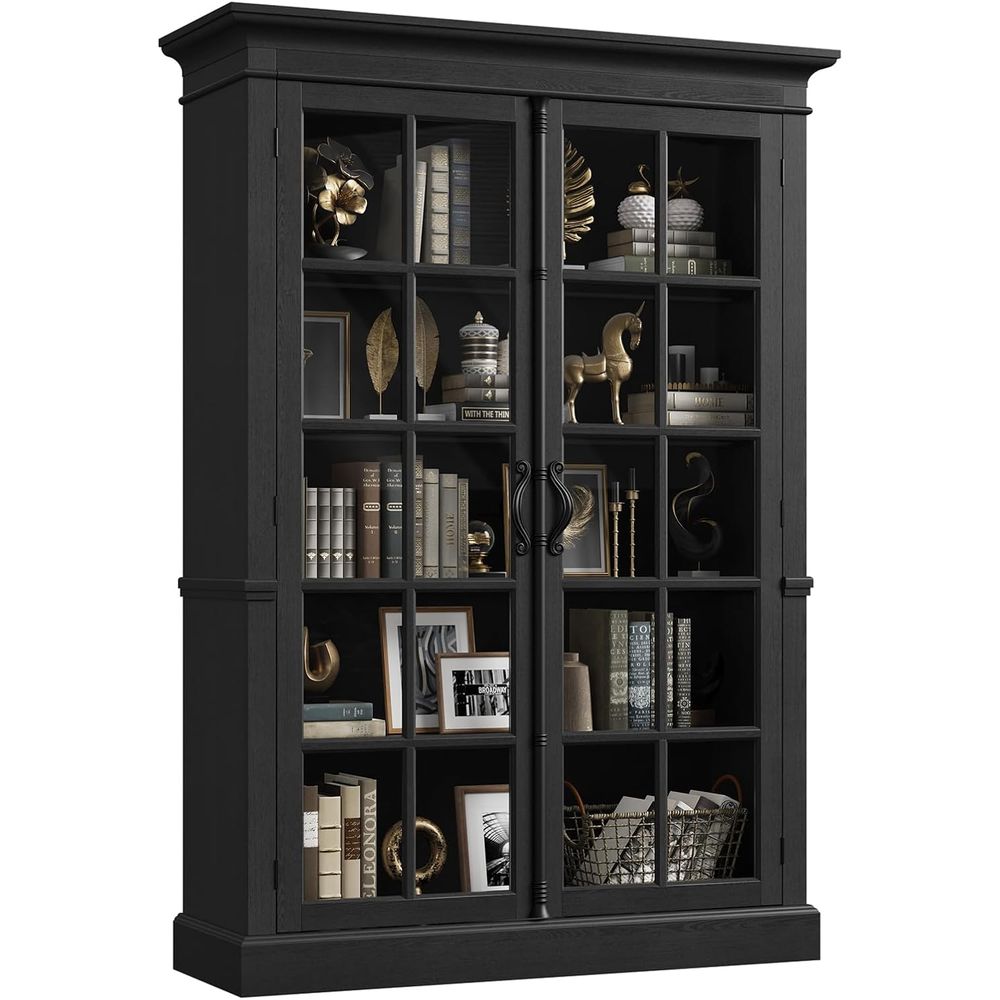 65 Tall Display Cabinet with A - Home & Hotel Textiles Private Limited avis et prix