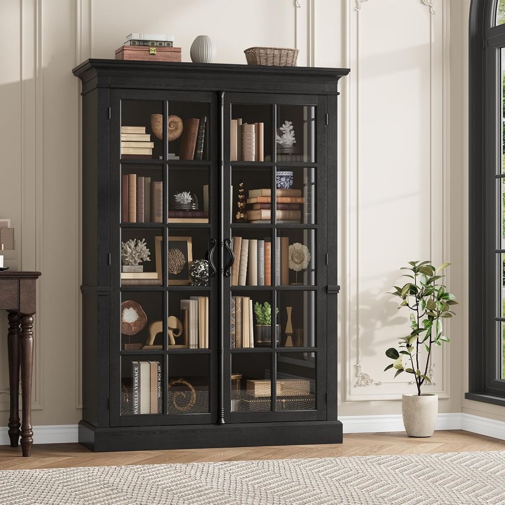 65 Tall Display Cabinet with A - Home & Hotel Textiles Private Limited avis et prix
