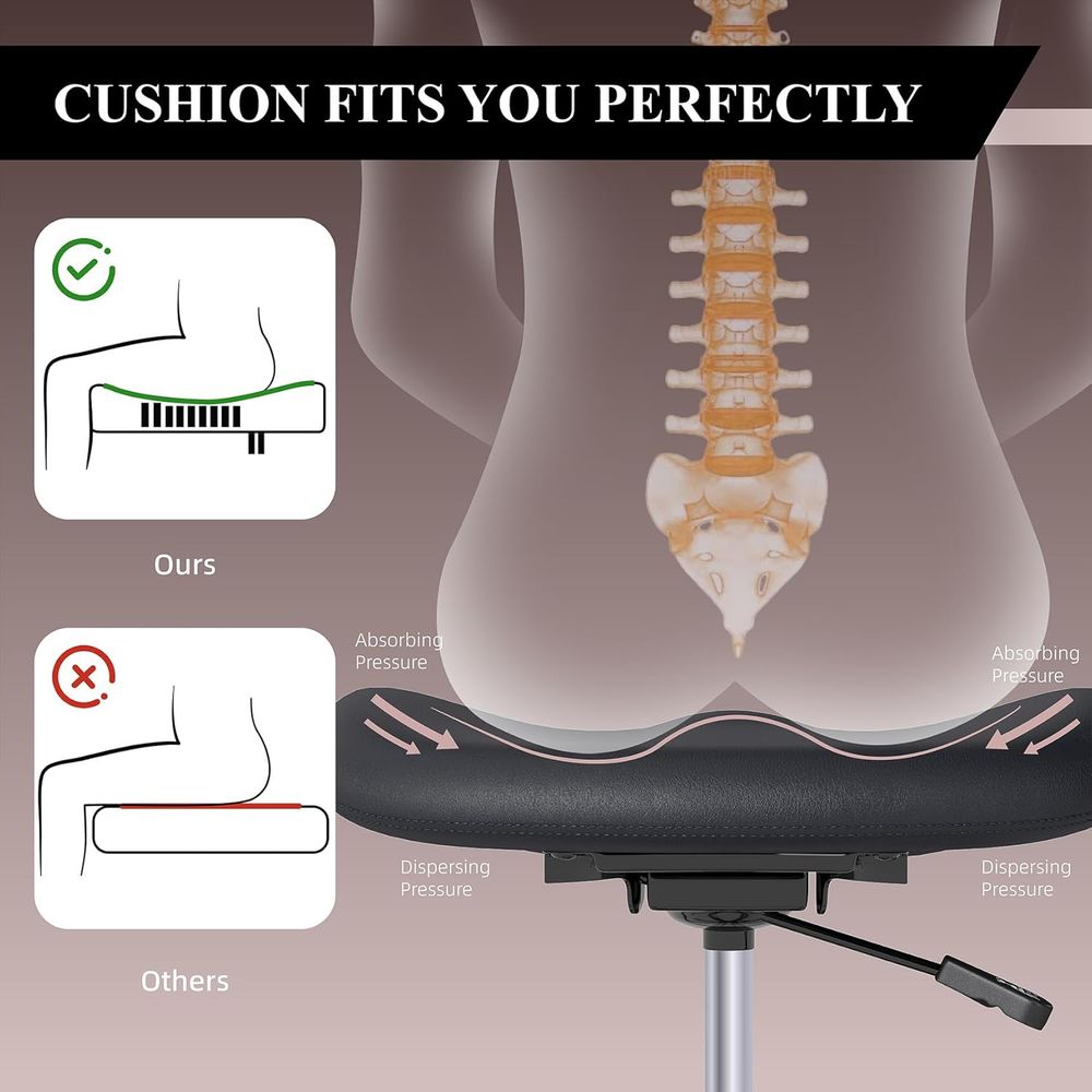 Ergonomic Swivel Chair with Lu - Home & Hotel Textiles Private Limited avis et prix