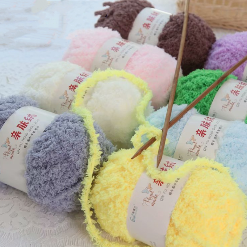 Chenille Plush Chunky Yarn for - Throw Blanket Chunky Knit avis et prix
