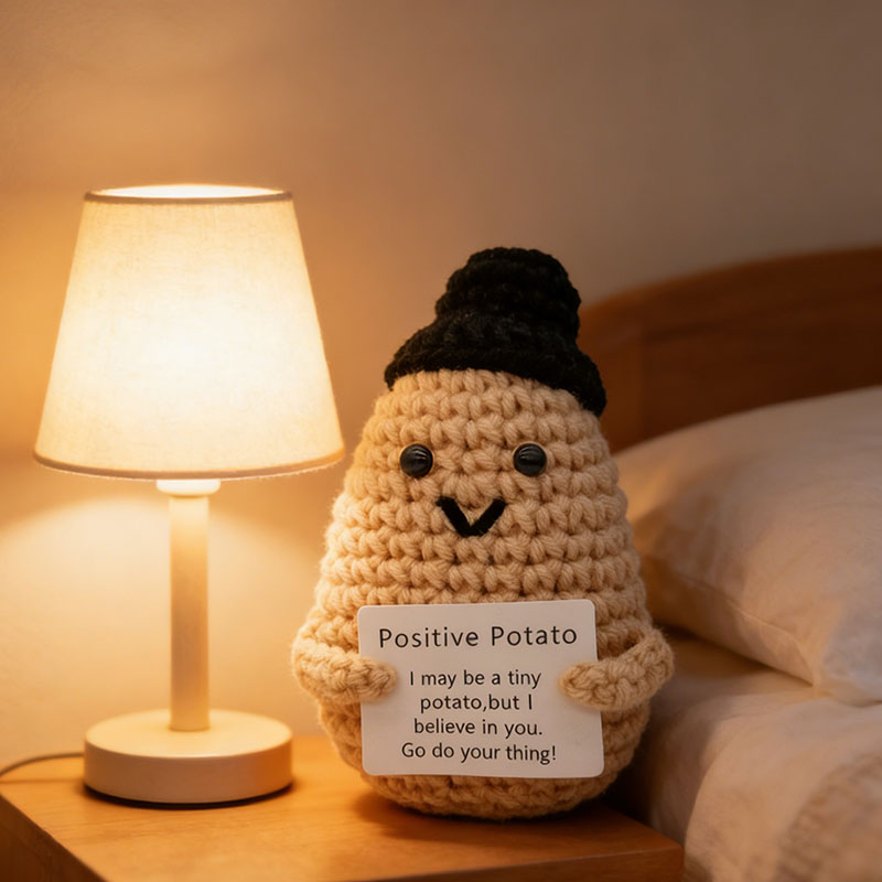 Cute Positive Potato Crochet D - Home And Textiles Today avis et prix