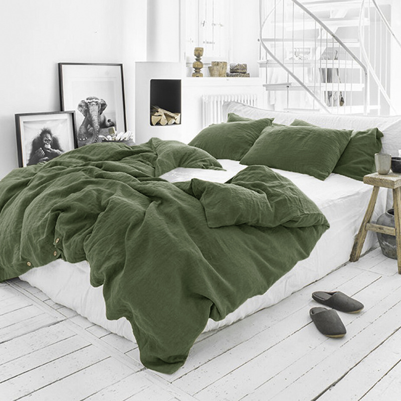 100% Linen Bed Duvet Cover Sto - Home Textiles France avis et prix