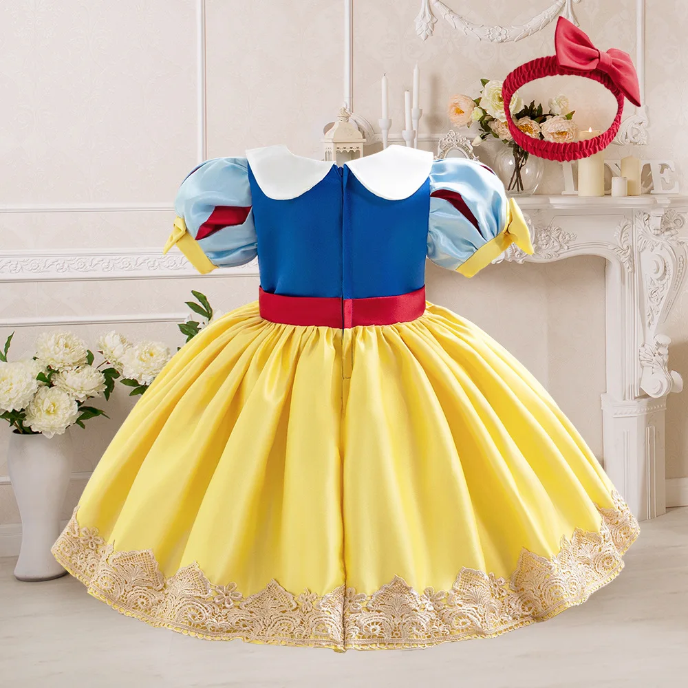 Yellow Tutu Party Dress For Gi - Curtain Sheer Voile avis et prix