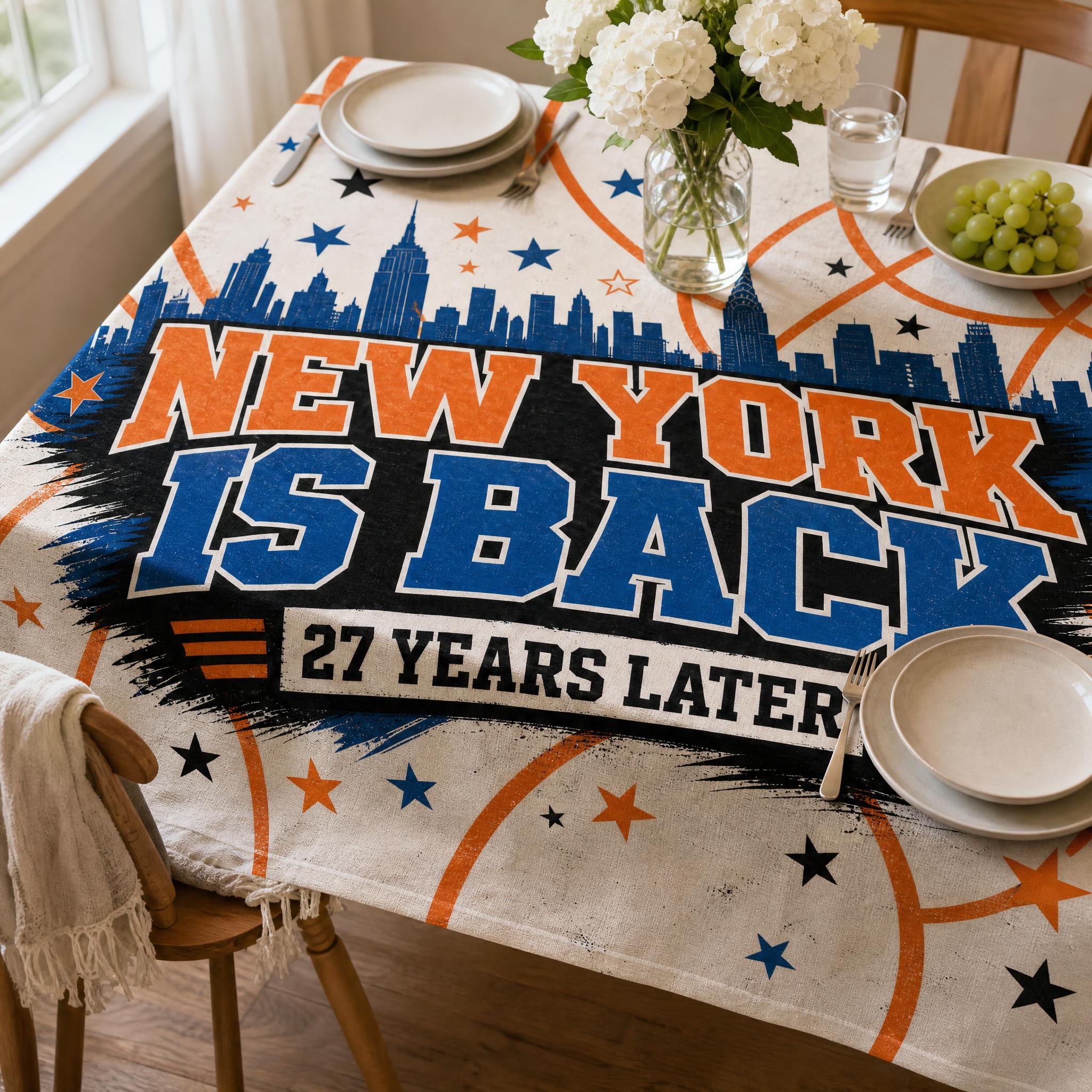New York Basketball Sports Tab - Home Textiles New York avis et prix